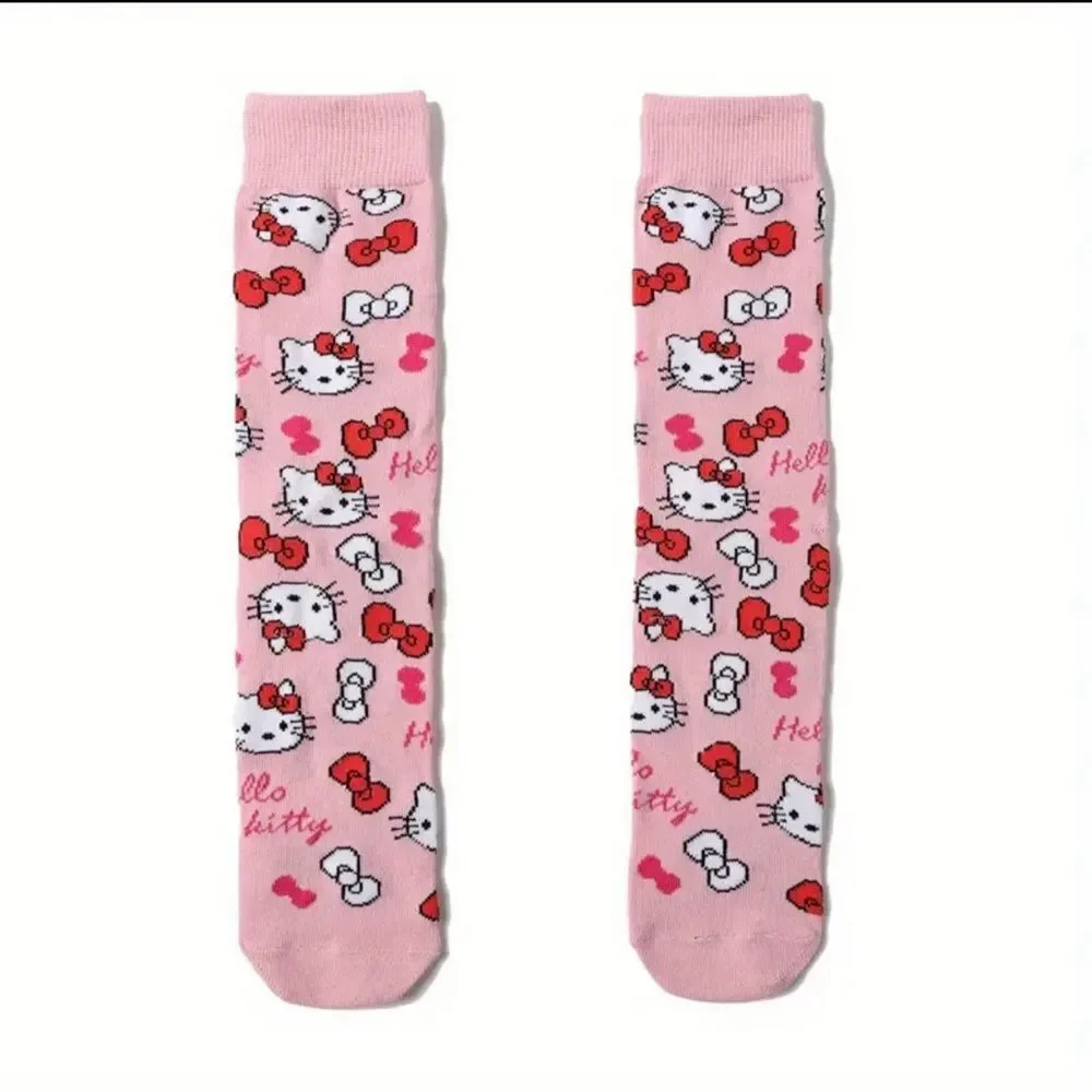 NWT! Hello Kitty Pink Socks